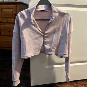 Zara zip-up long sleeve